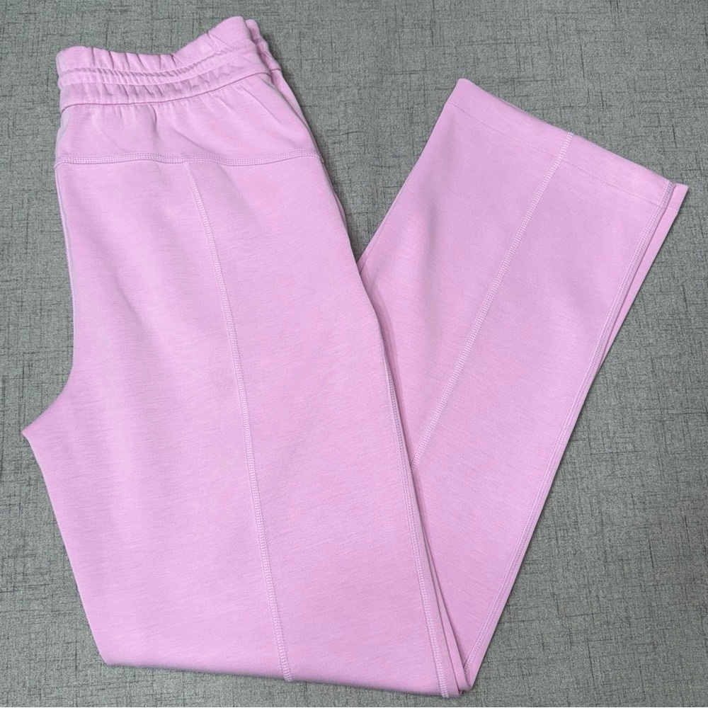 Lululemon Softstreme High Rise Pant Vita Pink Straight Leg Sweatpant Size 6 NWT - Picture 3 of 11